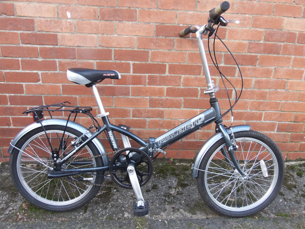 raleigh parkway folding bike